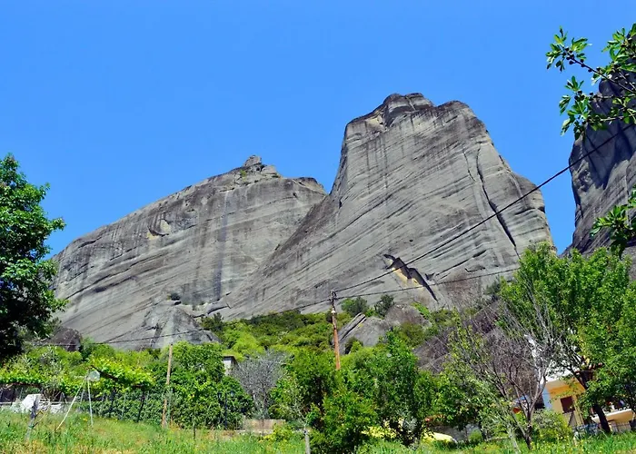 別荘 Rocky Coast-amazing View Of Meteora カランバカ